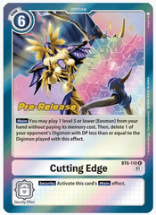 Cutting Edge - BT6-110 - P (Double Diamond Pre-Release Promo)